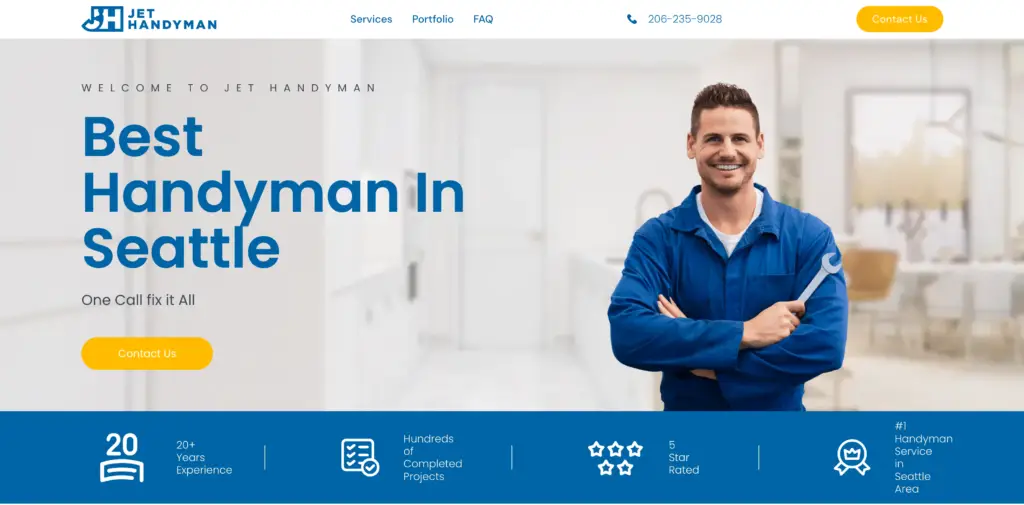 Jet Handyman - Professional Website & Branding